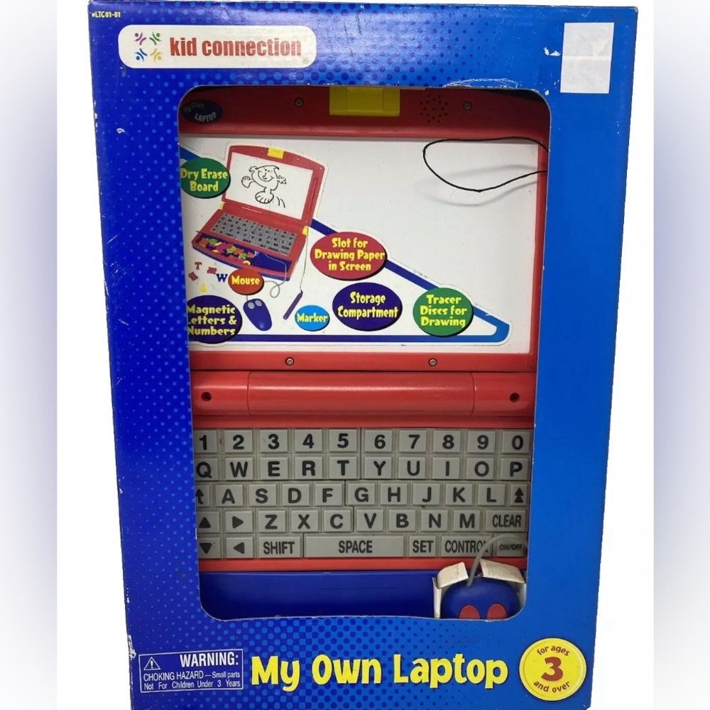 🎅🏽NEW Kid Connection My Own Laptop Toy LTC01-01 3 and up